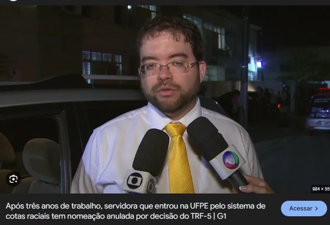 Defesa de Cotas Raciais na UFPE